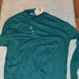 Teal Colored Turtleneck SizeM  NWT